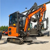 Excavador de 2 toneladas con motor Kubota