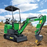 ¿Qué tan fácil es acceder a una miniexcavadora de 2,8 toneladas para realizar...