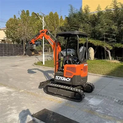 ¿Cómo es el sistema eléctrico de una miniexcavadora de 800 kg?